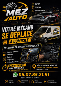 Photo de galerie - Bonjour, services mécanique à domicile hésitez pas à me contacter pour effectuer un devis 