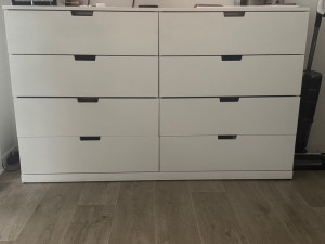 Photo de galerie - Montage commode Nordli IKEA 