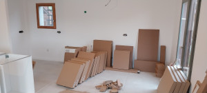 Photo de galerie - Avant pose d'une cuisine IKEA (mars 2023)
