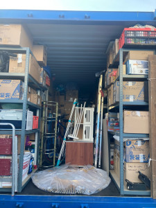 Photo de galerie - Transfert et rangement dans un box