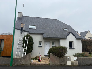 Photo de galerie - Nettoyage de la maison pour mise en place de la peinture