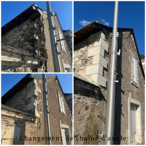 Photo de galerie - Changement de chaîne d’angle 