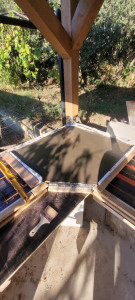 Photo de galerie - Avant réalisation du four à pizza ci-dessous