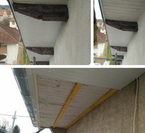 Photo de galerie - Pose de lambris