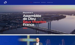 Photo de galerie - Site vitrine pour une Église en France.
www.addavglobal.com