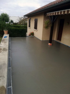 Photo de galerie - Terrasse en béton