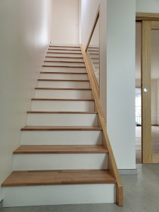 Photo de galerie - Habillage d'escalier béton. 