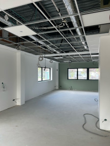 Photo de galerie - Préparations, ratissage , finition couleur 