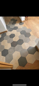 Photo de galerie - Carrelage hexagonal 