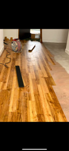 Photo de galerie - Pose de parquet - Revêtement de sol
