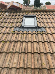 Photo de galerie - Pose velux 