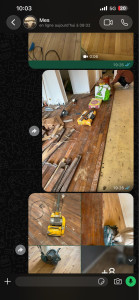 Photo de galerie - Pose de parquet