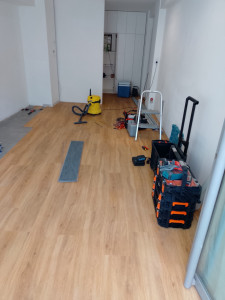 Photo de galerie - Pose de parquet - Revêtement de sol
