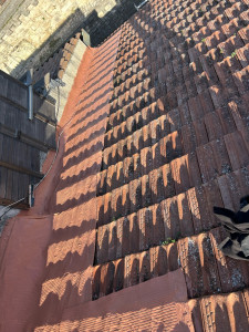 Photo de galerie - Application, résine d’étanchéité sur Solin