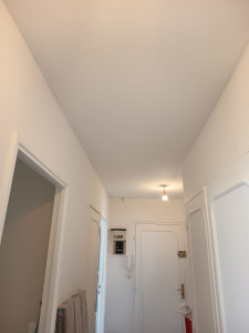 Photo de galerie - Peinture plafond d'un couloir 