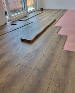 Photo de galerie - Pose de parquet - Revêtement de sol