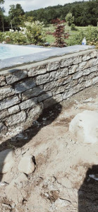 Photo de galerie - Mure  d’une terrasse 