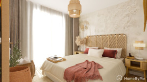 Photo de galerie - Chambre cosy osier 