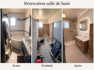 Photo de galerie - Rénovation de salle de bain