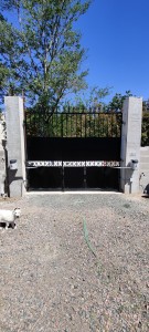 Photo de galerie - Installation moteur portail électrique 600kg
