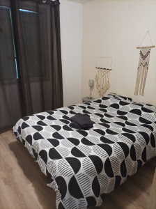 Photo de galerie - Photo de l'une des chambres après mon intervention dans une maison de location