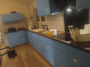 Photo de galerie - Montage cuisine complète 