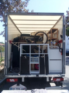 Photo de galerie - Chargement de camion 20m3 avec le K