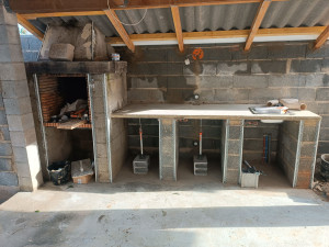 Photo de galerie - Création d'un barbecue 
