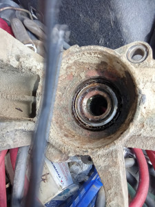 Photo de galerie - Remplacement roulement de roue 