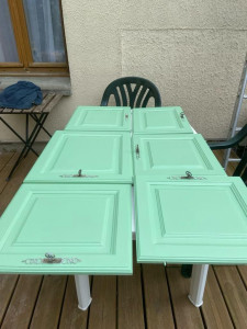 Photo de galerie - Ponçage, peinture 