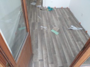 Photo de galerie - Pose de  parquet