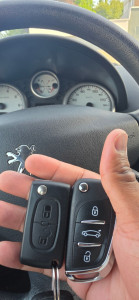 Photo de galerie - Double de clés Peugeot 207✅️