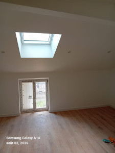 Photo de galerie - Appartement mansardé en placo
