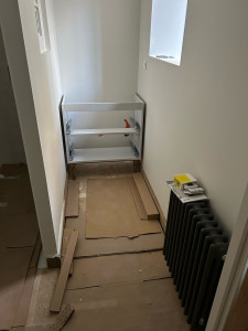 Photo de galerie - Montage meuble et radiateur