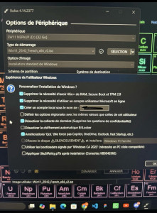 Photo de galerie - Installation Windows 10/11