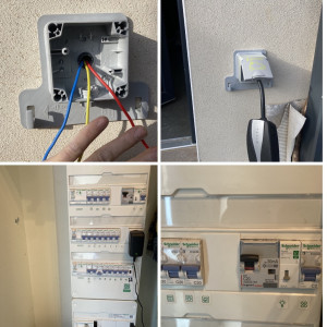 Photo de galerie - Prise renforcée véhicule électrique