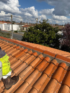 Photo de galerie - Faîtage scellé 