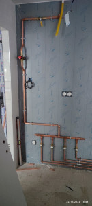 Photo de galerie - Installation d un réseau de gaz pour la batterie de cuisson dans un restaurant 