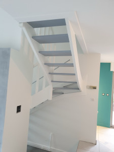 Photo de galerie - Rénovation en peinture escalier 