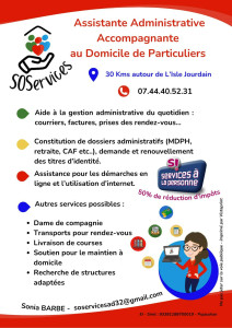 Photo de galerie - Assistante administrative et accompagnante au domicile de particuliers