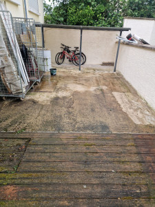 Photo de galerie - Nettoyage après evacuation de dechets 