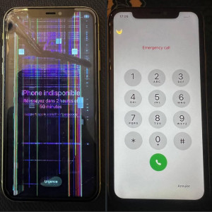 Photo de galerie - Remplacement dalle lcd iPhone