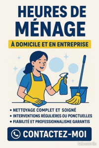 Photo de galerie - Nettoyage complet et soigné 
fiabilité et professionalisme garantis
