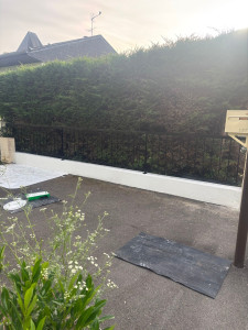 Photo de galerie - Façade muret blanc 