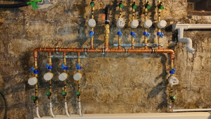 Photo de galerie - Création d'un collecteur arrivé eau froide pour la création de 9 appartements 