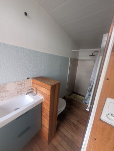 Photo de galerie - Peinture carrelage finition 
