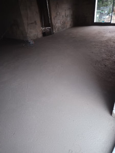 Photo de galerie - Chape en béton