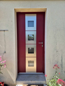 Photo de galerie - Remplacement porte d’entrée 
