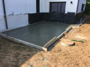 Photo de galerie - Terrasse extérieur béton brut