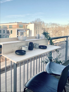 Photo de galerie - Ajustement sur un balcon 